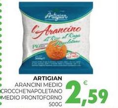 Artigianpiada - Arancini Medio Crocche Napoletano Medio Prontoforno
