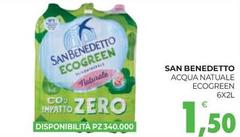 San Benedetto - Acqua Naturale Ecogreen