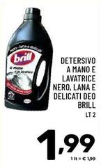 Brill - Detersivo A Mano E Lavatrice Nero, Lana E Delicati