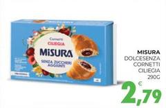 Misura - Dolcesenza Cornetti Ciliecia