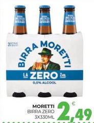 Moretti - Birra Zero
