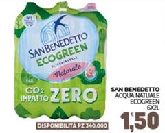 San Benedetto - Acqua Naturale Ecogreen