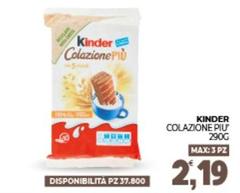 Kinder - Colazione Più