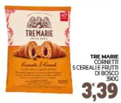 Tre Marie - Cornetti 5 Cereali E Frutti