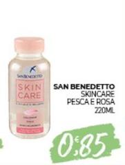 San Benedetto - Skincare Pesca E Rosa