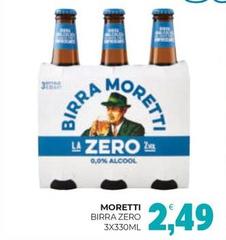 Moretti - Birra Zero
