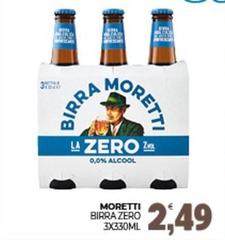 Moretti - Birra Zero