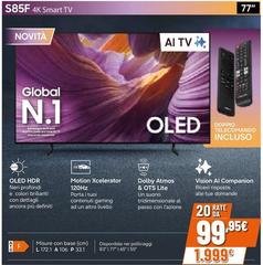 Samsung - S85F 4K Smart TV 77