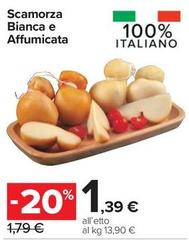 Scamorza Bianca E Affumicata