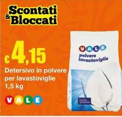 Vale - Detersivo In Polvere Per Lavastoviglie