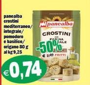 Panealba - Crostini Mediterraneo/Integrale/Pomodoro E Basilico/Origano 
