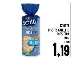 Scotti - Risette Gallette 100% Riso
