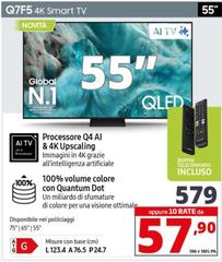 Samsung - Q7F5 4K Smart TV 55