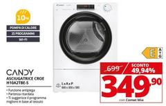 Candy - Asciugatrice CROE H10A2TBE-S