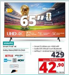 Hisense - 65A69Q Smart Tv 65