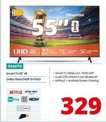 Hisense - 55A69Q Smart Tv 55'' 4K