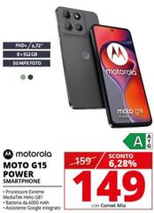 Motorola - Moto G15 Power Smartphone