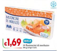 Igela - 10 Bastoncini Di Merluzzo
