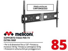 Meliconi - Supporto Fisso Per Tv Extra 900F