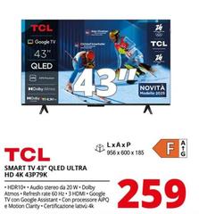 TCL - Smart Tv 43