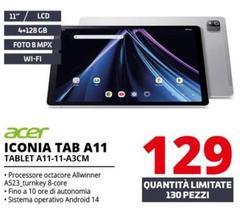Acer - Iconia Tab A11 Tablet A11-11-A3CM
