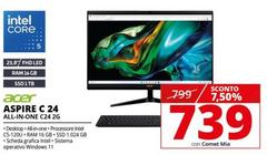 Acer - Aspire C 24 All-In-One C24 2G