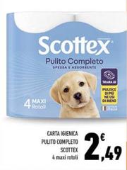 Scottex - Carta Igienica Pulito Completo