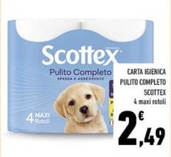 Scottex - Carta Igienica Pulito Completo