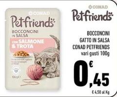 Conad - Bocconcini Gatto In Salsa Petfriends