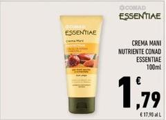 Conad - Crema Mani Nutriente Essentiae