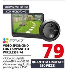 Ezviz - Video Spincino Con Campanello Wireless HP4