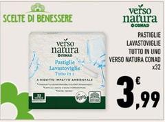 Conad - Pastiglie Lavastoviglie Tutto In Uno Verso Natura