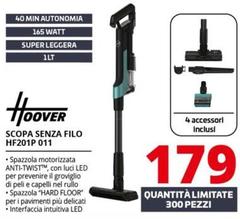Hoover - Scopa Senza Filo HF201P 011 