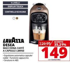 Lavazza - Desea Macchina Caffè A Capsule LM950