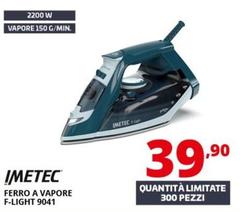 Imetec - Ferro A Vapore F-Light 9041