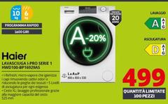 Haier - Lavasciuga I-Pro Serie 1 HWD100-BP16929AS
