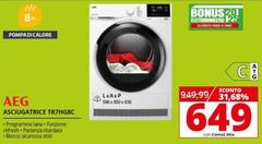 Aeg - Asciugatrice TR7HG8C