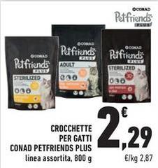 Conad - Crocchette Per Gatti Petfriends Plus