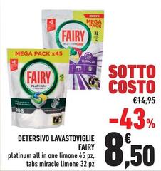 Fairy - Detersivo Lavastoviglie