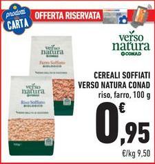 Conad - Cereali Soffiati Verso Natura