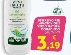Detersivo Per Lavastoviglie Verso Natura Eco