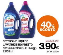 Bio Presto - Detersivo Liquido Lavatrice