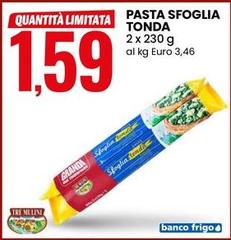 Tre Mulini - Pasta Sfoglia Tonda