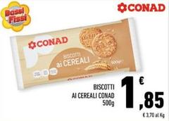 Conad - Biscotti Ai Cereali