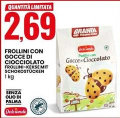 Dolciando - Frollini Con Gocce Di Ciocciolato