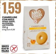 Miele - Ciambelline Con  Honig-Ringe,Glutenfrei