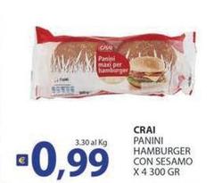 Crai - Panini Hamburger Con Sesamo
