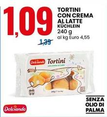 Dolciando - Tortini Con Crema Al Latte