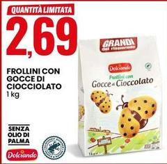 Dolciando - Frollini Con Gocce Di Ciocciolato
