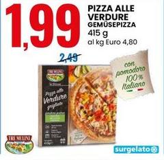 Tre Mulini - Pizza Alle Verdure